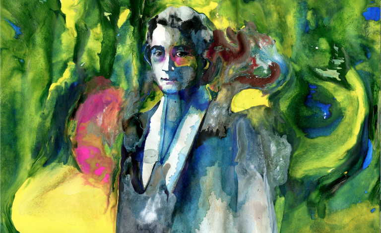Colorful Painting of Grace Abbott
