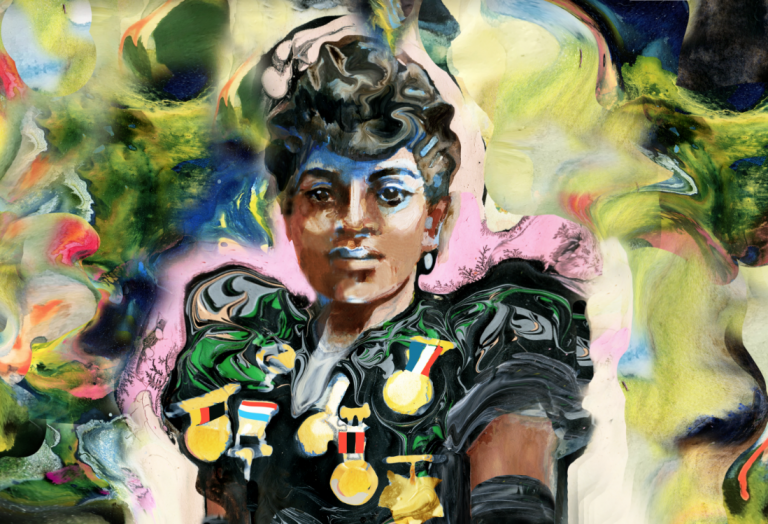 Colorful painting of Sissieretta Jones